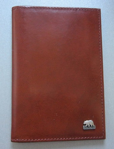 Brown bear leder - bear, brieftasche