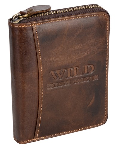 Rfid leder geldbörse herren - leder,