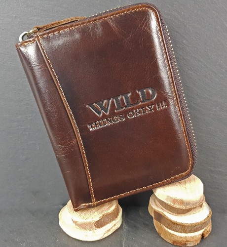Rfid herren leder geldbörse - leder,