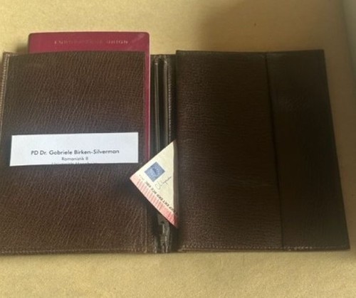 Brieftasche braun kunstleder - brieftasche,