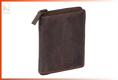 Lederbrieftasche mit